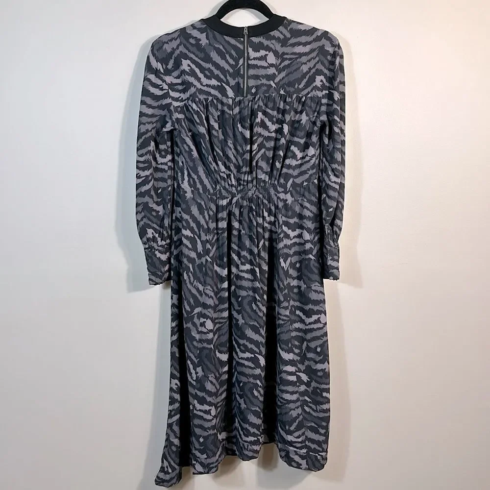 All Saints Fayre Remix Printed Dress Whimsigoth Spooky Dark Fairy Women Small
